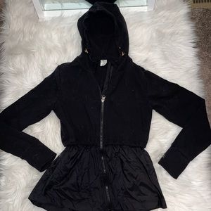 Black work out jacket